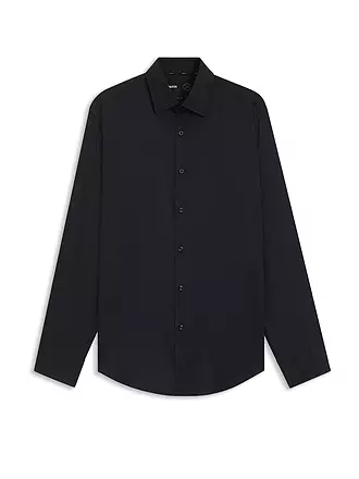 BOSS | Hemd Slim Fit HANK | schwarz